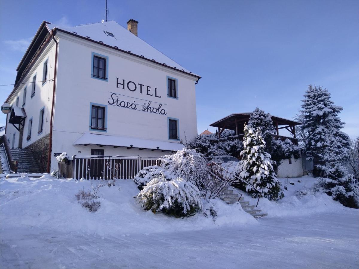Hotel Stara Skola Na Sumave Hořice na Šumavě Exteriör bild